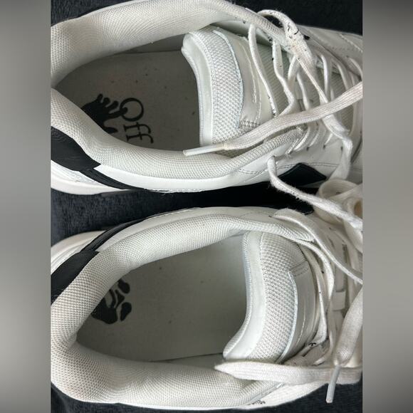 Off-White Out of Office Specials White Black Sneakers EU 46 US 13 Authentic $650 - Picture 9 of 10
